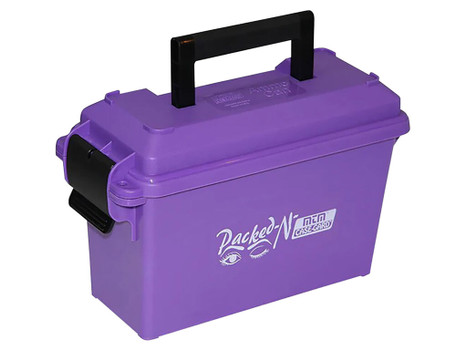 MTM Case-Gard AC30T25 Ammo Can Tall 30 Cal Purple Polypropylene