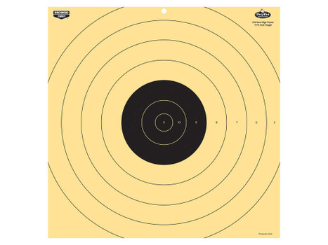 Birchwood Casey 35186 Dirty Bird 17.25" Bullseye Tagboard Hanging 100 yds Rifle Black/White 5 Pack