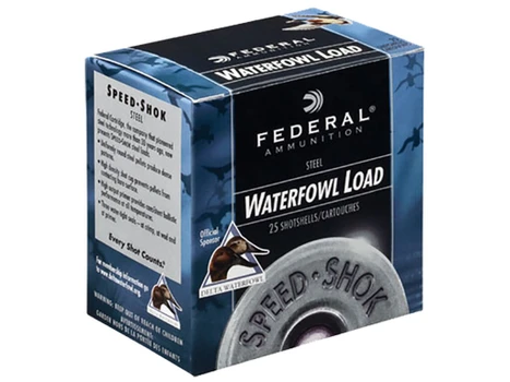 Federal WF1072 Speed-Shok 10Gauge 3.50" 1 1/2oz 2Shot 25 Per Box/10 Case