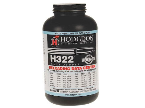 Hodgdon 3221 Extreme H322 Rifle Powder Multi-Caliber 1 lb