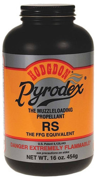 Hodgdon RS Pyrodex RS MuzzleloaderShotgun Powder MultiCaliber 1 lb UPC: 039288602217