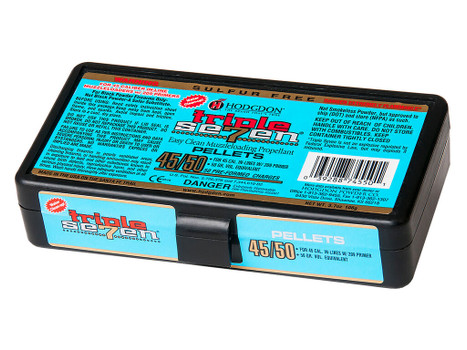 Hodgdon T74550 Triple Seven Pellets 45/50 50 gr 50 Per Box/12 Boxes Per Case