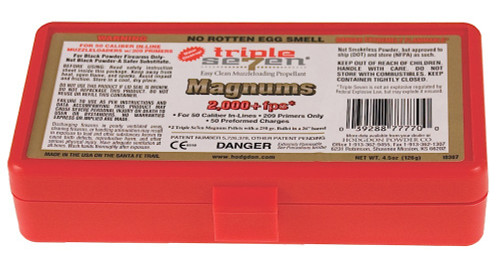 Hodgdon T7MAG Triple Seven Magnum Pellets 50 gr 50 Per Box12 Boxes Per Case UPC: 039288777700
