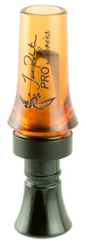 Duck Commander DCPROAO Jase Pro Series  Open Call Double Reed Mallard Hen Sounds Attracts Ducks Orange Acrylic UPC: 040444513186