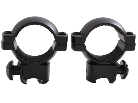 Traditions A797DS Scope Rings Matte Black Aluminum 1" Medium 3/8" Grooved Receiver