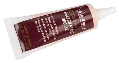 Traditions A1933 EZ Clean 2 Breech Plug Grease Lubricates 0.50 oz Squeeze Tube UPC: 040589020471 Traditions A1933 EZ Clean 2 Breech Plug Grease Lubricates 0.50 oz Squeeze Tube UPC: 040589020471