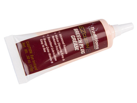 Traditions A1933 EZ Clean 2 Breech Plug Grease Lubricates 0.50 oz Squeeze Tube