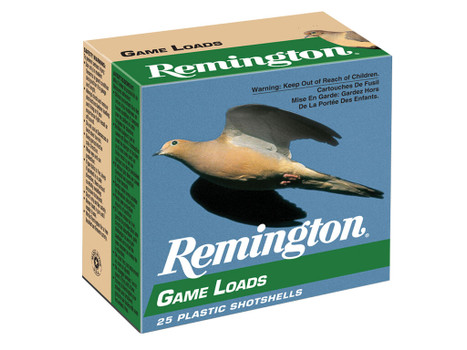 Remington Ammunition 20042 Game Load 20Gauge 2.75" 7/8oz 7.5Shot 25 Per Box/10 Case