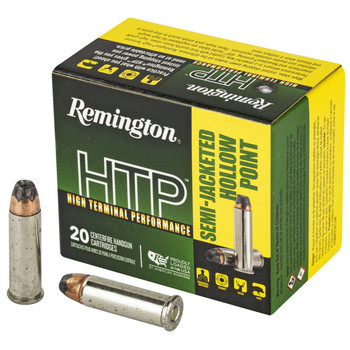 Remington High Terminal Performance (HTP) Subsonic Centerfire Ammunition, 38 Special, Semi Jacketed Hollow Point, 110 Grain - 20 Cartridge Box ( 20 / 1 )