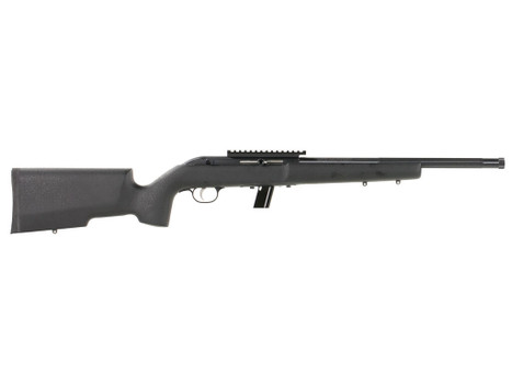 Savage Arms 45200 64 TRR-SR Full Size 22 LR 10+1 16.50" Matte Black Fluted Threaded Barrel, Matte Black Picatinny Rail Carbon Steel Receiver, Matte Black Fixed Wood Stock, Right Hand