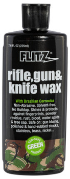 Flitz GW02785 Rifle Gun  Knife Wax  7.6 oz CleansLubricatesProtects Carnauba Beeswax UPC: 065925027853