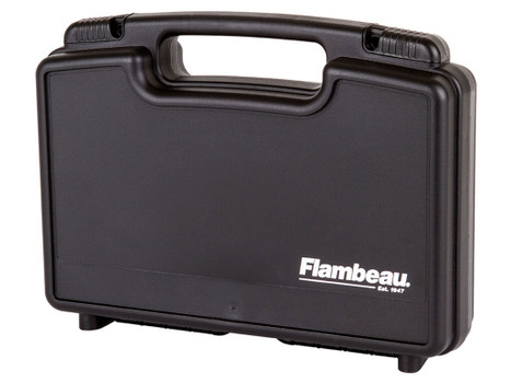 Flambeau 6450SC Safe Shot Pistol Pack Case Black Polymer Holds Handgun