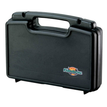 Flambeau 6445SC Safe Shot Pistol Case made of Polymer with Black Finish Egg Crate Foam Padding Integrated Handle  TSAAirline Approved 9.75 L x 6 W x 2.75 D Interior Dimensions UPC: 071617810108