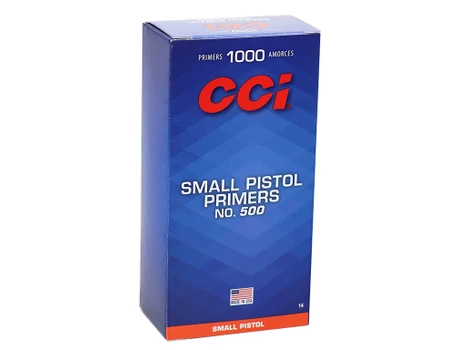 CCI 0014 Standard Pistol No. 500 Small Pistol Multi Caliber Handgun 1000/Box