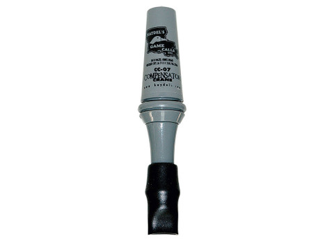 Haydel's Game Calls CC07 Compensator Sandhill Crane Crane Species Single Reed Open Call Gray Plastic