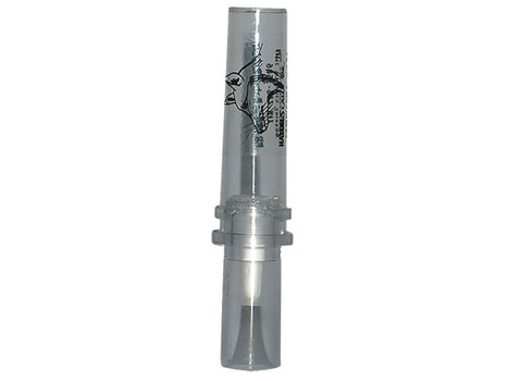 Haydel's Game Calls BR84 Coaxer Call Open Call Baby Cottontail/Jackrabbit Sounds Attracts Predators Clear Acrylic