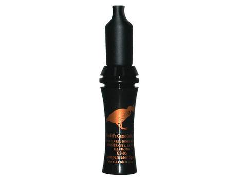 Haydel's Game Calls CS03 Compensator Open Call Specklebelly Sounds Attracts Geese Black Acrylic