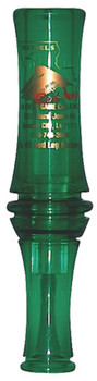 Haydels Game Calls RL99 Redleg Mallard  Open Call Double Reed Mallard Sounds Attracts Ducks Green Plastic UPC: 086666970802