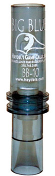 Haydels Game Calls BB10 Big Blue  Open Call Double Reed Bluewing Teal Sounds Attracts Ducks Clear Acrylic UPC: 086666990350