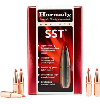 Hornady 3142 SST  7.62mm .310 123 gr Super Shock Tip 100 Per Box 25 Case UPC: 090255231427