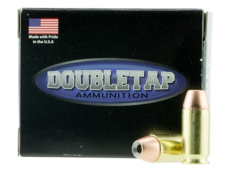 DoubleTap Ammunition 45A185CE Home Defense 45ACP 185gr Jacketed Hollow Point 20 Per Box/50 Case
