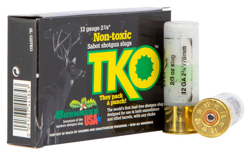 BR SL122TKO NONTOXIC 12 2.75 SLUG 23 550 UPC: 091037441843