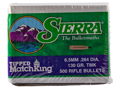 Sierra 7430C Tipped MatchKing 264Cal 130gr Tipped MatchKing 500/Box