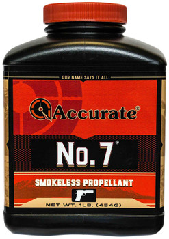 Accurate ACCURATE No. 7 Smokeless Handgun Powder 1 lb UPC: 094794001510