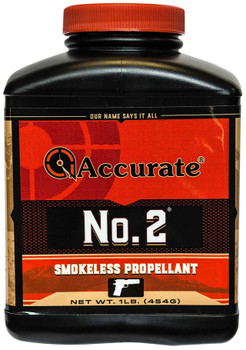 Accurate ACCURATE2 No. 2 Smokeless Handgun Powder 1 lb UPC: 094794001015