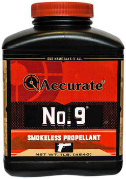 Accurate A91 No. 9 Smokeless Handgun Powder 1 lb UPC: 094794001763