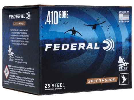 Federal WF4136 Speed-Shok 410Gauge 3" 3/8oz 6Shot 25 Per Box/10 Case