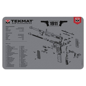 TEKMAT 1911 GREY - 11X17IN UPC: 612409970671