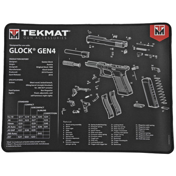 TEKMAT ULTRA PSTL MAT FOR GLK GEN4 UPC: 612409971289