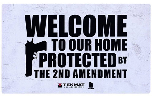 TEKMAT DOOR MAT 2ND AMENDMENT UPC: 612409974129