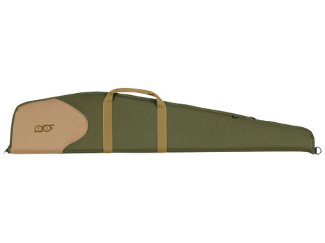 Bob Allen 16510 Classic Rifle Case 44" Olive Green/Khaki 600D Polyester Foam Padding