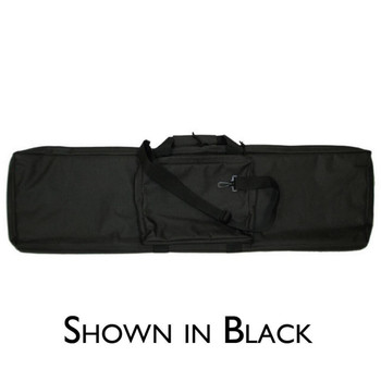 Bob Allen 79004 MaxOps Rectangular Tactical Rifle Case Water Resistant Coyote Brown Polyester with Self Healing Nylon Zippers  Foam Padding 42 x 11.50 x 2 External Dimensions UPC: 617867117590
