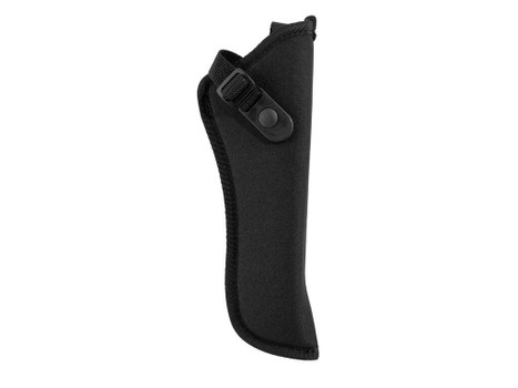 Uncle Mike's 21012 GunMate Hip Holster OWB Size 12 Black Tri-Laminate Belt Loop Fits Large Frame Pistol Fits 4-5" Barrel Right Hand