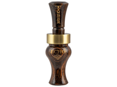 Echo Calls 78015 Timber Single Reed Mallard Hen Sounds Attracts Ducks Brown Bocote Timber
