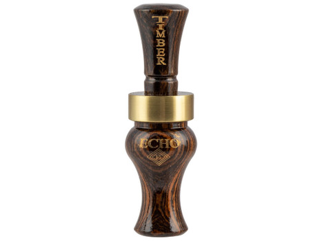 Echo Calls 78015 Timber Single Reed Mallard Hen Sounds Attracts Ducks Brown Bocote Timber