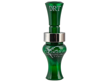 Echo Calls 79021 Timber Double Reed Mallard Hen Sounds Attracts Ducks Green Pearl Acrylic