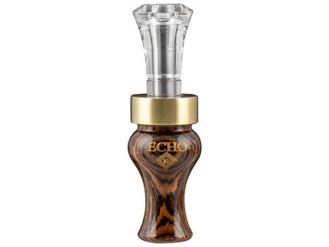Echo Calls 90016 Timber Double Reed Mallard Sounds Attracts Ducks Brown Bocote Timber
