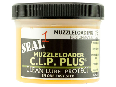 Seal 1 MLP4 CLP Plus Muzzleloader Cleans, Lubricates, Protects 4 oz Jar
