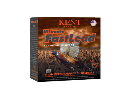 Kent Cartridge K122UFL3675 Ultimate Fast Lead 12Gauge 2.75" 1 1/4oz 7.5Shot 25 Per Box/10 Case