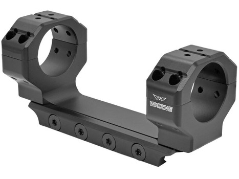 Warne 7817M Precision Mount Scope Mount/Ring Combo Black Anodized 30mm 0 MOA