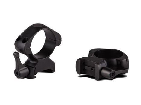 Konus 7409 Steel Rings Matte Black 30mm Quick Release High 0 MOA