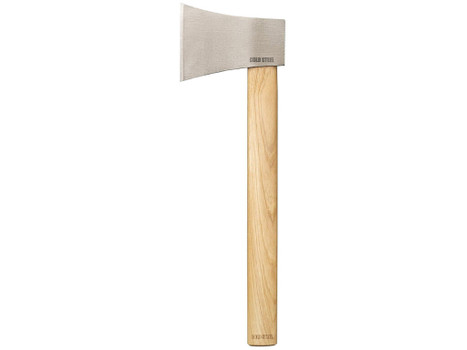 Cold Steel 90AXF Competition Throwing Axe 4" Hatchet Plain 1055 Carbon Steel Blade American Hickory Handle 16
