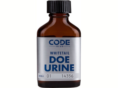 Code Blue OA1004 Doe Urine Deer Attractant 1oz Bottle