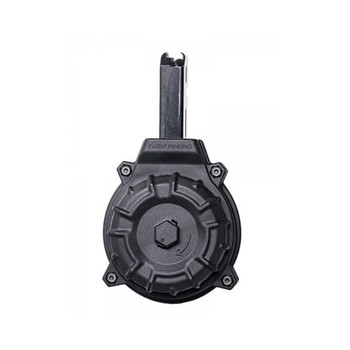ProMag DRMA10 Standard  Black Drum 50rd for 9mm Luger AR15 Colt CarbineSMG UPC: 708279014376