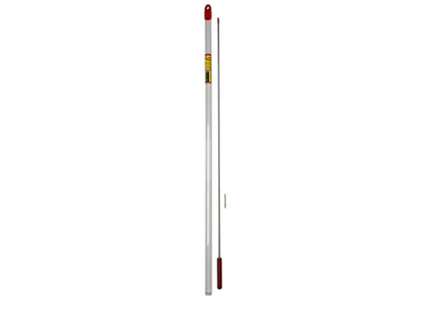 Pro-Shot 1PS3217 Micro-Polished Cleaning Rod .17/ .177 Cal Rifle #5-40" Thread 32.50" Stainless Steel w/Swivel Handle