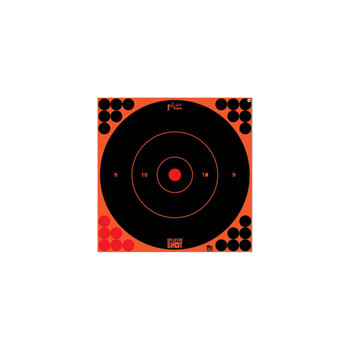 12IN ORANGE BULLS EYE TARGET 5 PK BAG UPC: 709779901418